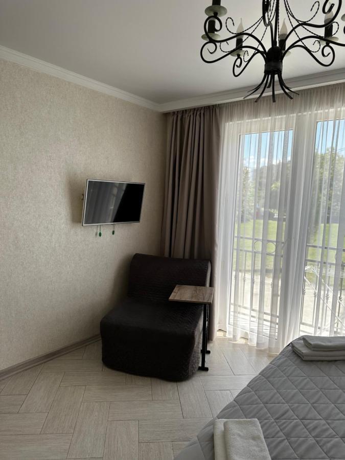 Guest House Гости Pizunda Bagian luar foto