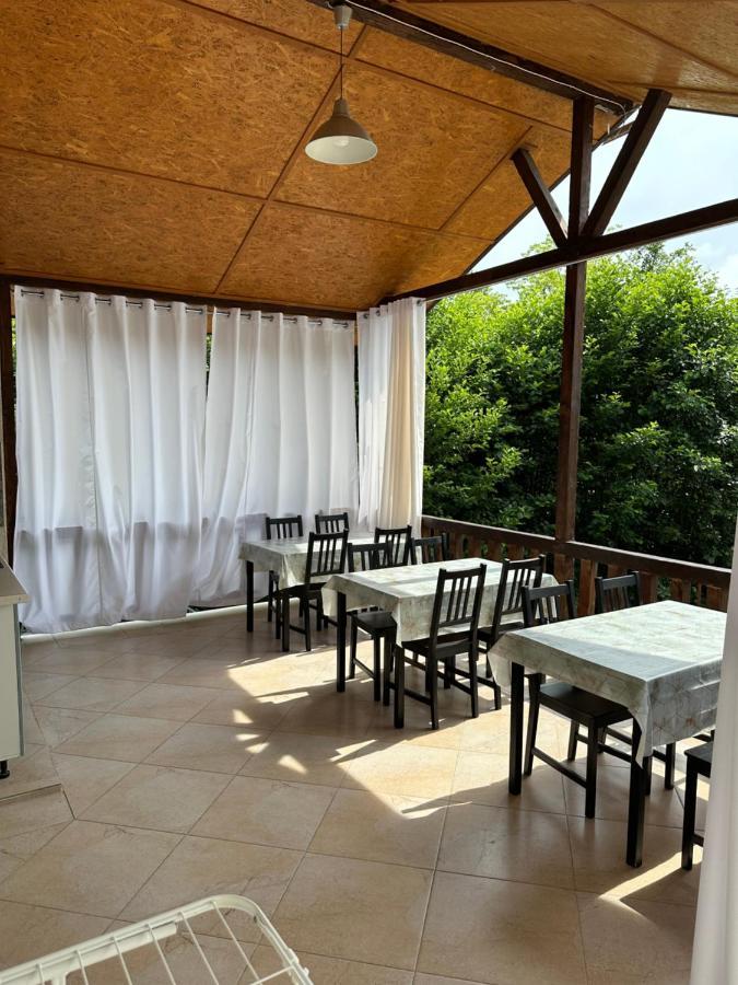 Guest House Гости Pizunda Bagian luar foto