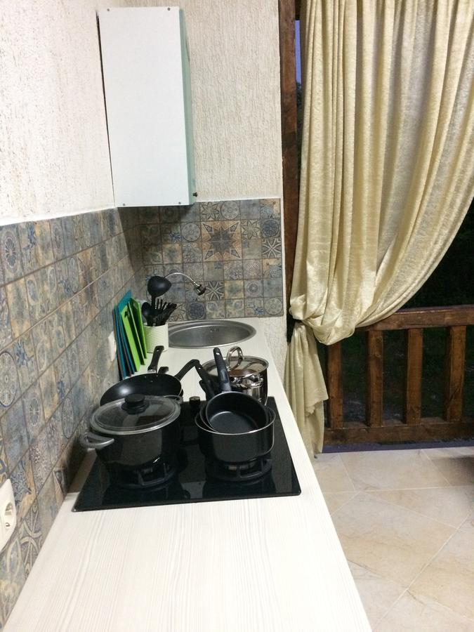 Guest House Гости Pizunda Bagian luar foto